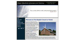 Desktop Screenshot of fbcvestal.org